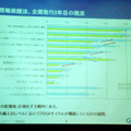 個人情報保護法が施行され、2005年から2007年の間に、パスワード認証の厳格化、ノートPCなどに個人情報を保存しないといった意識が高まっている事が紹介された