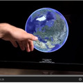 Leap Motion + Google Earthの動画キャプチャ