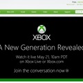 「A New Generation Revealed（新世代、現る）」と開設された予告ページ