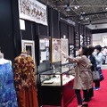 ニードルアートの歴史を振り返る展示スペースも（日本ホビーショー 2013）