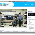 SAMSUNG TOMORROWホームページ