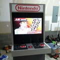 ファミコン風アーケード筐体