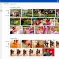 「All photos view」では時系列に沿った写真の表示が可能に