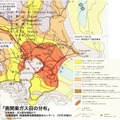 関東平野南部の地下に埋蔵される天然ガス