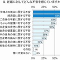 妊娠に対して感じる不安は？