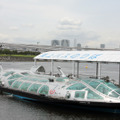 お台場海浜公園から浅草までは水上バス「ヒミコ」を利用