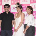 中島知子、髪をばっさり！今後は演技中心で……映画「ハダカの美奈子」記者会見