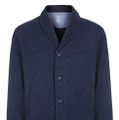 Indigo Shawl Collar Fleece