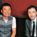 光石研（左）、田中慎弥（右）／写真：黒豆直樹