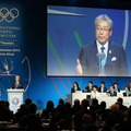 プレゼンテーションに立つJOCの竹田恒和会長　(C) Getty Images