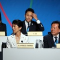 東京のプレゼンテーション　(C) Getty Images