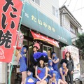 ルミネ新宿で13時から行われるパフォーマンスに出演するプロジェクト大山