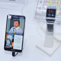 ヨドバシAkibaでは「GALAXY Note 3」との連携機能も体験展示している