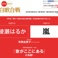 今年のNHK紅白司会、紅組は初の綾瀬はるか！　白組・嵐は4年連続