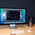 Mac Pro。動画編集のデモを紹介。デスクトップにもコンパクトに置けるサイズを実現した