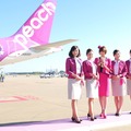 篠田麻里子がCAに（10月27日、成田空港）