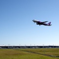 MARIKO JET初フライト離陸（関西空港、10月27日）