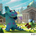 堤氏が手がけた『モンスターズ・ユニバーシティ』コンセプトアート　(C) 2013 Disney/Pixar