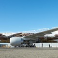 ロサンジェルス空港に降り立った、ニュージーランド航空『ホビット』特別機