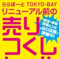 三井ショッピングパーク ららぽーとTOKYO-BAYの年末年始セール