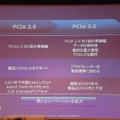 PCIe 2.0から3.0への流れ