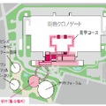 見学コース全体配置図