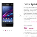 T-Mobileの販売ページ