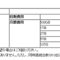 利用料金（税抜）