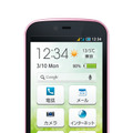 「AQUOS PHONE ef <WX05SH>」ピンクモデル