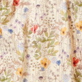 この春トレンドのBotanical Pattern。アフタヌーンティー別注色のリバティプリント「イルマ」は繊細なデジタルプリント仕様。ナズナなど野に咲く花々が描かれている