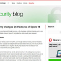 Opera Security Blogによる脆弱性情報