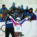 上村愛子、ソチ冬季オリンピック女子モーグル4位入賞　(c) Getty Image