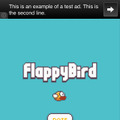 『Flappy Bird』タイトル画面イメージ