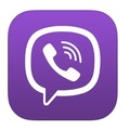 「Viber」アプリアイコン