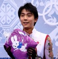 ソチ冬季オリンピック、羽生結弦選手（2月14日）　(c) Getty Images