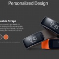 「Gear Fit」の公式ページトップ