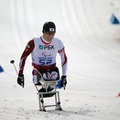 ソチ冬季パラリンピック、バイアスロン男子7.5km座位、久保恒造選手　(c) Getty Images
