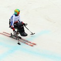 ソチ冬季パラリンピック、アルペンスキー男子スーパー大回転座位、フレデリク・フランソワ選手　(c) Getty Images