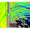 イプシロンロケットの低騒音射点シミュレーション（画像提供：JAXA/情報・計算工学センター）