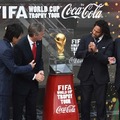 FIFA ワールドカップ トロフィーが日本到着