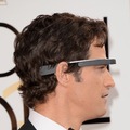 ゴールデングローブ賞授賞式でGoogle Glassを装着するアメリカのジャーナリスト、ロブ・マーシアーノ（1月、ロサンゼルス）　(c) Getty Images