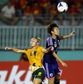 日本対オーストラリア（5月25日、AFC女子アジア杯決勝）　(c) Getty Images