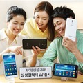 7インチの大型スマートフォン「GALAXY W」