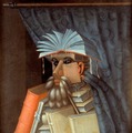 ジュゼッペ・アルチンボルド　《司書》　1566年頃油彩・キャンヴァス　スコークロステル城（スウェーデン）