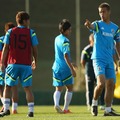 サンパウロで練習する日本代表（6月11日）　(c) Getty Images