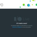 「Google I/O 2014」公式HPでは基調講演をライブ中継