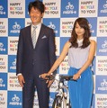 あさひの下田佳史社長と堀北真希さん