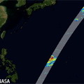 2014年7月5日4時27分頃（日本時間）GPM主衛星DPRによる観測