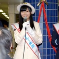 HKT48（7月18日、東京モノレール新型車出発式）