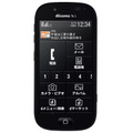 「らくらくスマートフォン3 F-06F」ブラックモデル